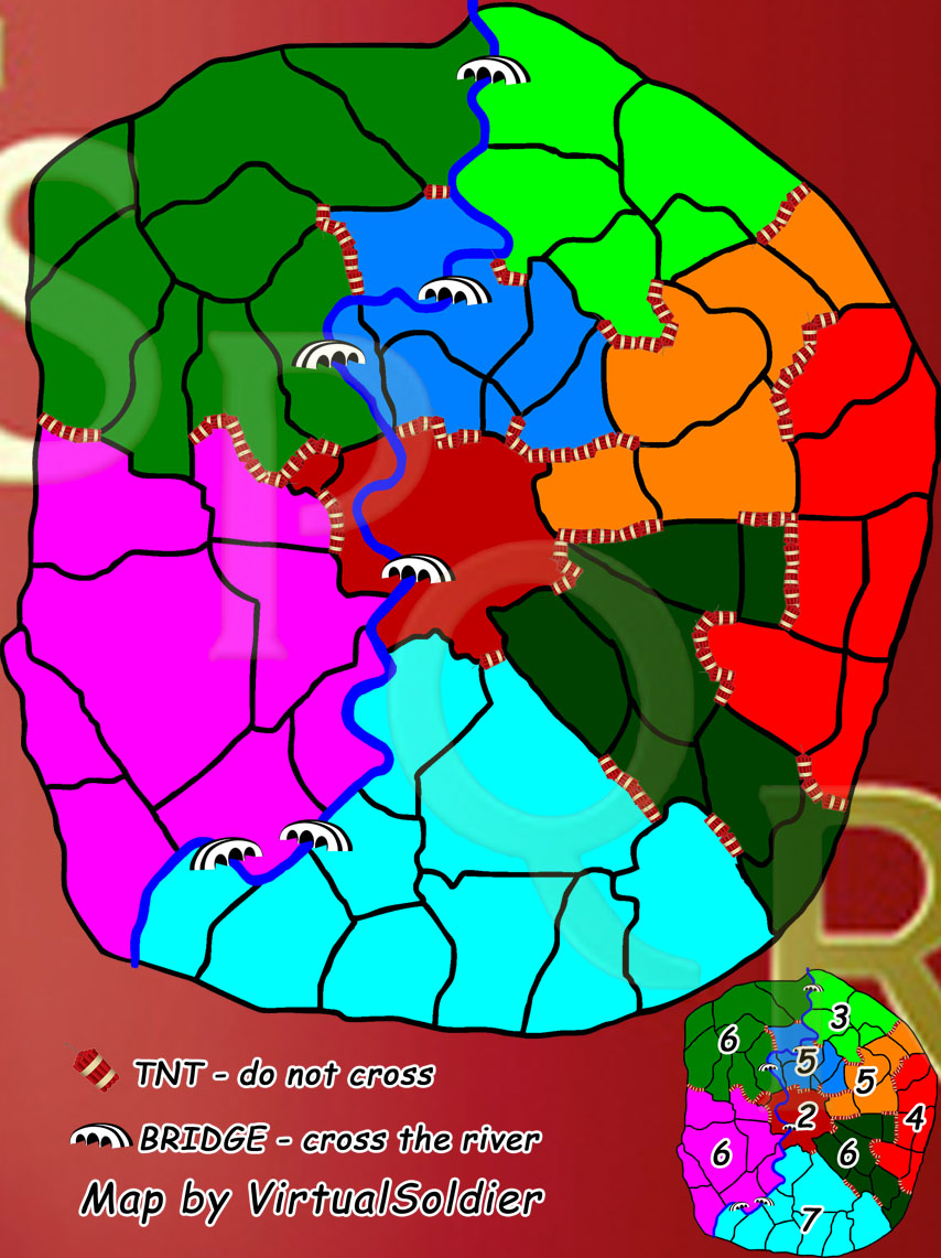 the map